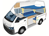 High-Top Motorhome